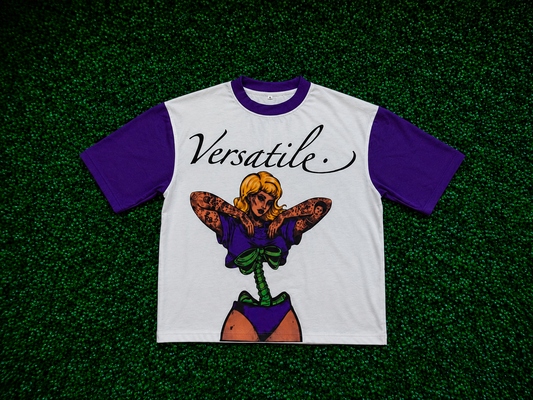 Purple/White Versa Shirt