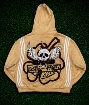 Cream/White/Brown Limited Edition Versatile Jacket