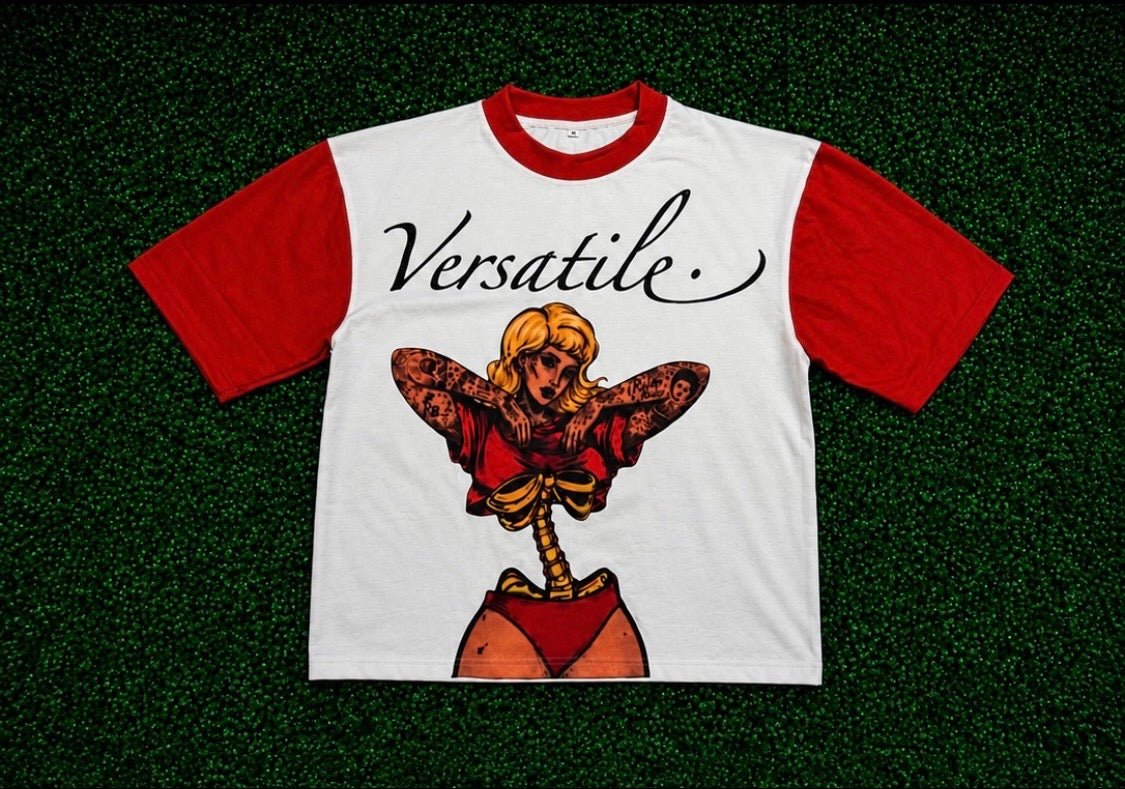 Red/White Versa Shirt