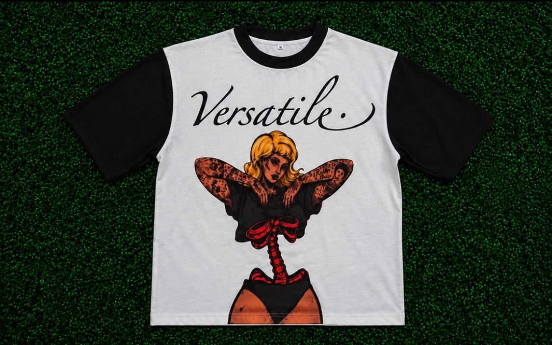Black/White Versa Shirt